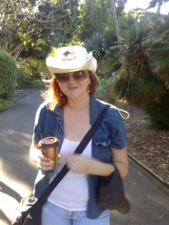 V parku, Botanic garden, Sydney 